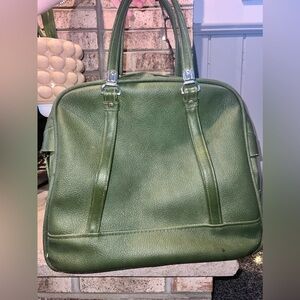 Vintage America Tourister Green Luggage Bag